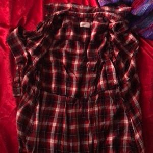Plaid dress